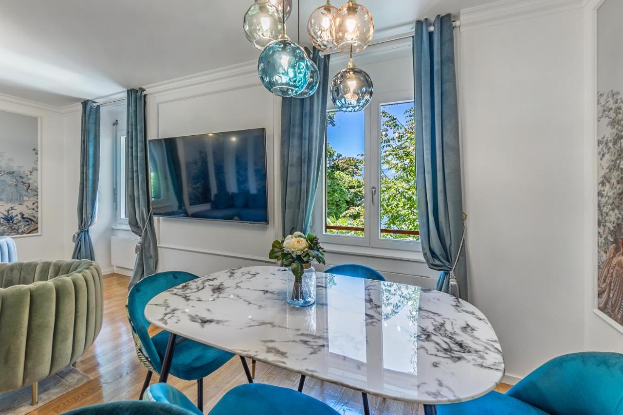 Soft Glam 1-Bedroom Appt - Lake & Mountain View Montreux Exterior foto