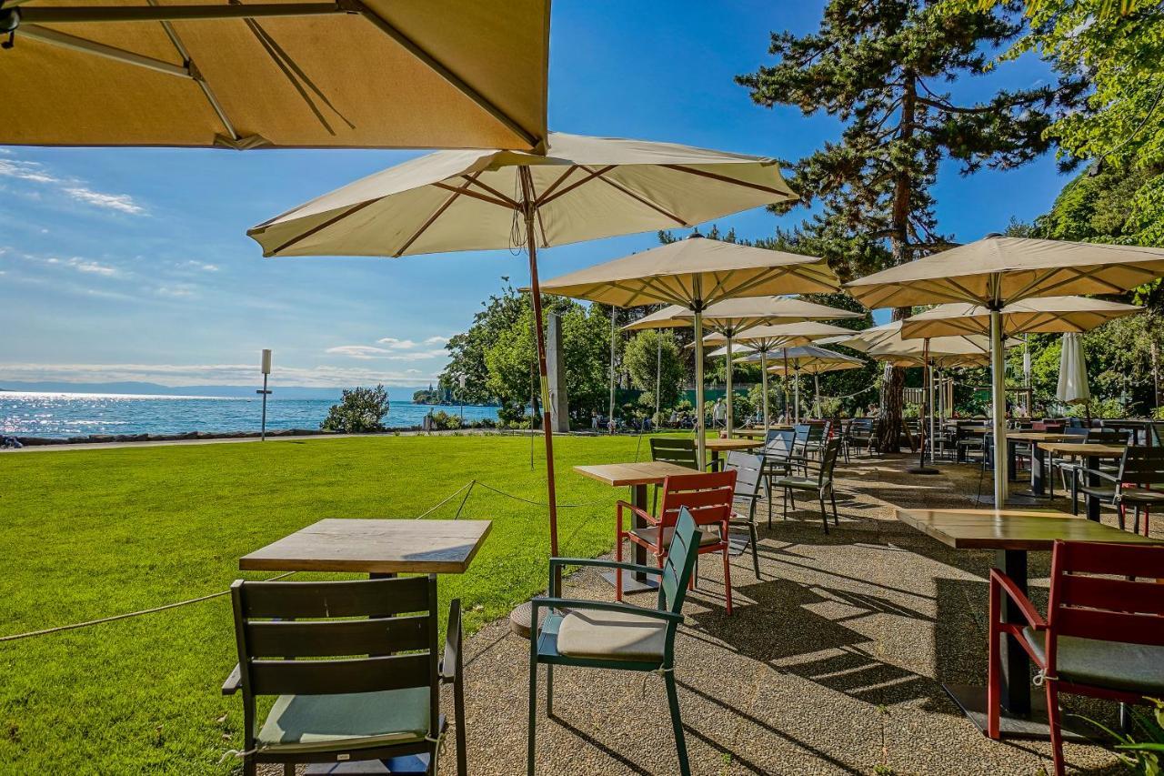 Soft Glam 1-Bedroom Appt - Lake & Mountain View Montreux Exterior foto